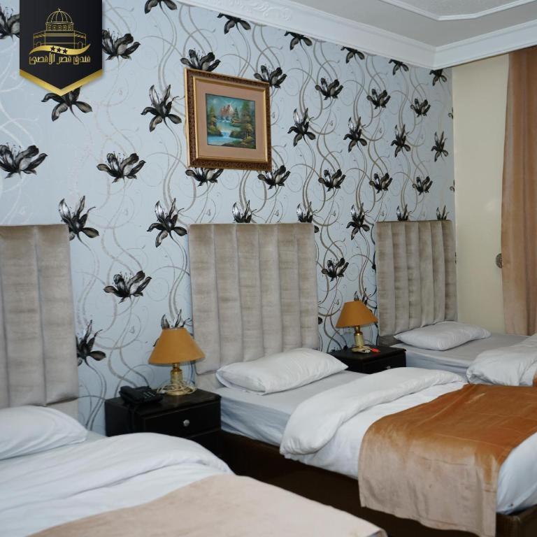 Al-Aqsa Palace Hotel فندق قصر الاقصى Rujm ash Shara'irah Bagian luar foto