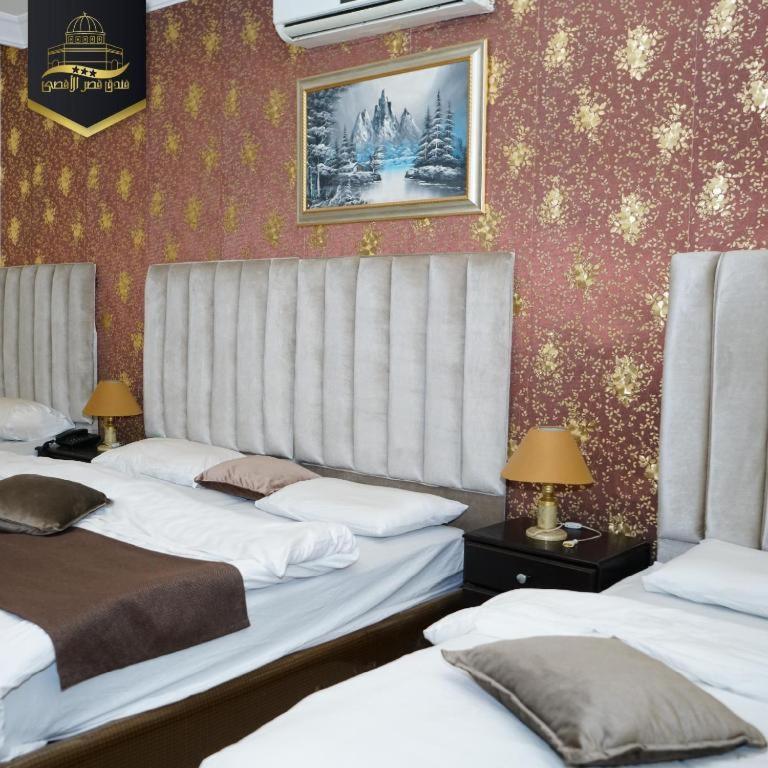 Al-Aqsa Palace Hotel فندق قصر الاقصى Rujm ash Shara'irah Bagian luar foto