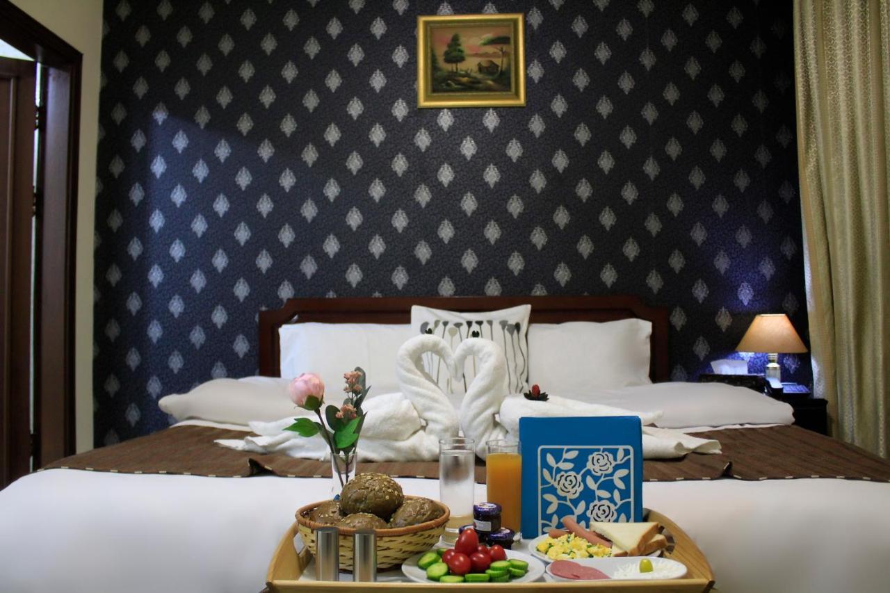 Al-Aqsa Palace Hotel فندق قصر الاقصى Rujm ash Shara'irah Bagian luar foto
